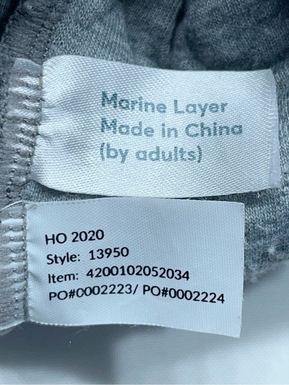 Marine Layer Lady Corbet Pullover Womens Size Small Gray Diamond Quilted. READ - Picture 8 of 12